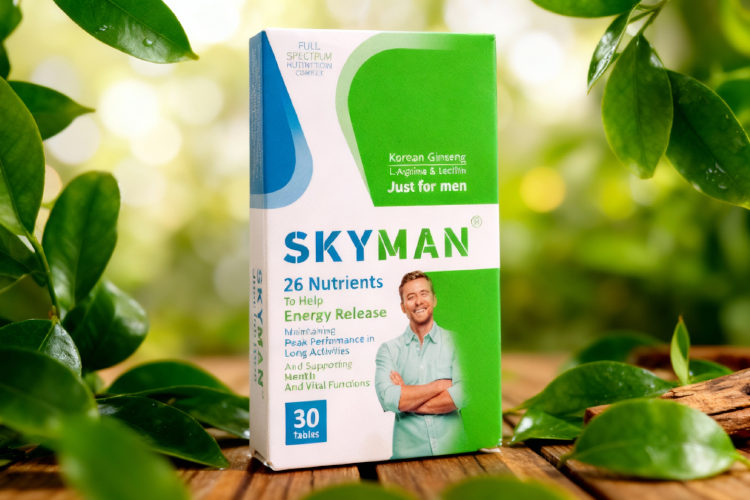 عکس قرص اسکای من با پس زمینه طبیعی برای سلامت عمومی